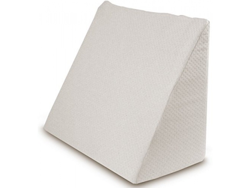Bella Luna XXL Keilkissen 30x50x60 cm zum ergonomischen Sitzen und Liegen im Bett mit Microfaser Bezug
