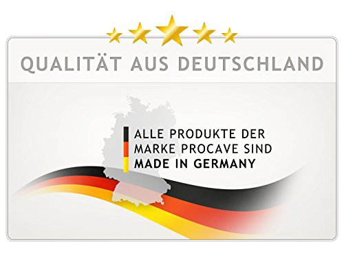 PROCAVE Bettkeil mit Bezug aus AloeVera-Doppeltuch  - Made in Germany